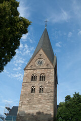 Fototapeta premium old church tower