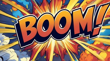 pop art explosion - Powered by Adobe