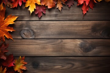 Obraz premium Fall wood hardwood plant.