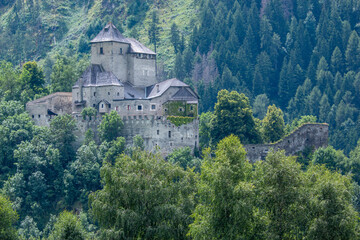 Fototapeta premium Vipiteno, a city in South Tyrol on the border with Austria, famous for its dairy products and speak