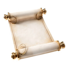 An old parchment scroll unfurled