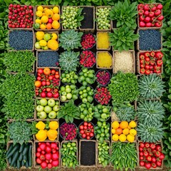 Colorful Crop Mosaic ? Market-Style Grid (220825)