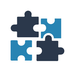 set of puzzle pieces