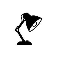 Efficient Desk Illumination A Sleek Adjustable Lamp Icon for Focused Work and Study Environments