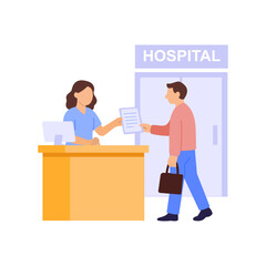 Admission, Registering patients into hospital system