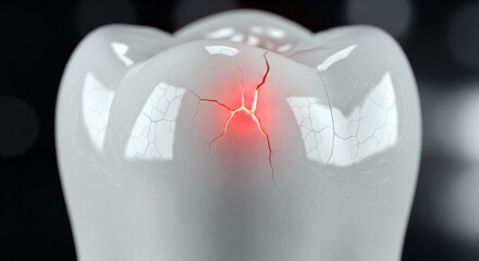 虫歯・歯痛・歯のトラブル抽象イメージ