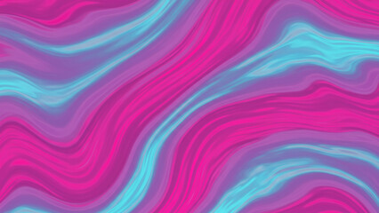 Obraz premium Abstract Pink and Teal Swirling Liquid Marble Texture Background Design