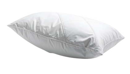 pillow isolated on solid white background