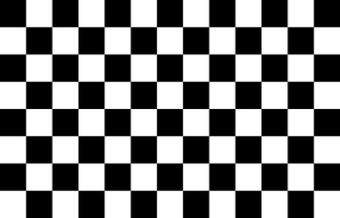 Fototapeta premium 黒の市松模様 104マス 13×8 Web