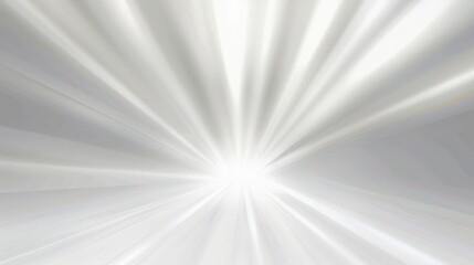 Fototapeta premium Abstract Radial Light Effects: Glowing Halos & Brilliant Flares on White Background