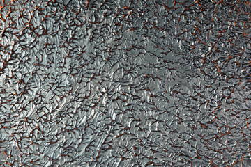 metallic abstract backrgound relief silver copper fissured