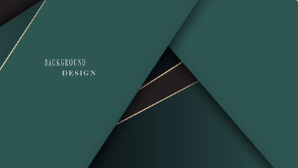 Emerald design background abstract moderns vector