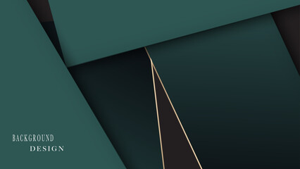 Emerald design background abstract moderns vector