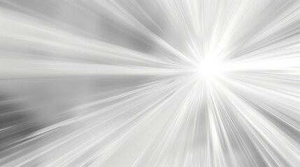 Fototapeta premium Abstract Radial Light Effects: Glowing Halos & Brilliant Flares on White Background
