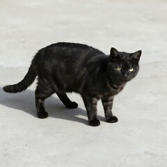 Minimalist Cat Aesthetic with Clean and Elegant Design