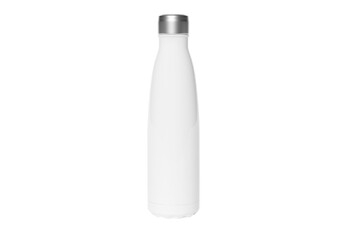Isothermal sport bottle isolated on transparent background mockup 3D rendering