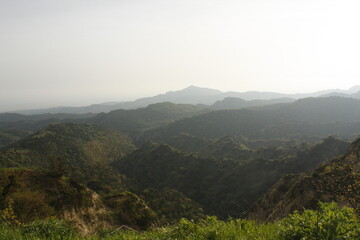 Fototapeta premium morning in the mountains