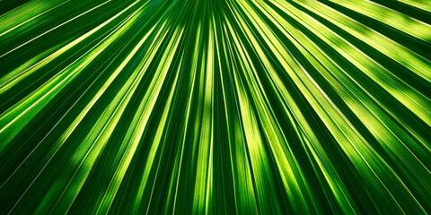 Obraz premium Green palm tropical leaf texture summer exotic nature natural design