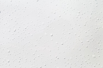 Water drops on white background, water drops pattern background