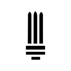 led light glyph icon