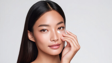 Revitalizing skin with microneedle patches innovative beauty treatment spa image calm environment close-up view