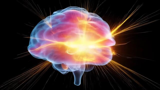 Colorful brain illustration symbolizing creativity and imagination