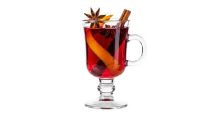 Isolated Mulled Wine