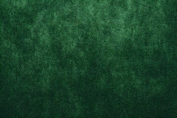 Fototapeta premium A textured, deep green background resembling felt. The lush, rich texture creates a sense of depth and tactile appeal