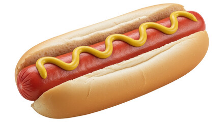 Isolated Hot Dog