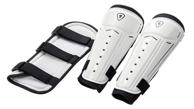 Set of sports shin guards and leg protector isolated on transparent background transparent background png