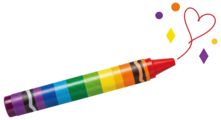 Isolated Crayon
