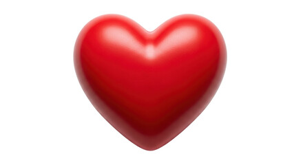 Isolated Red Heart