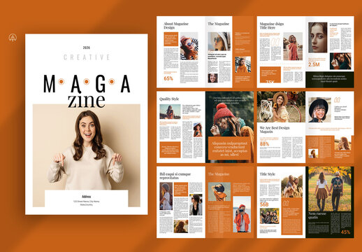Magazine Design Template