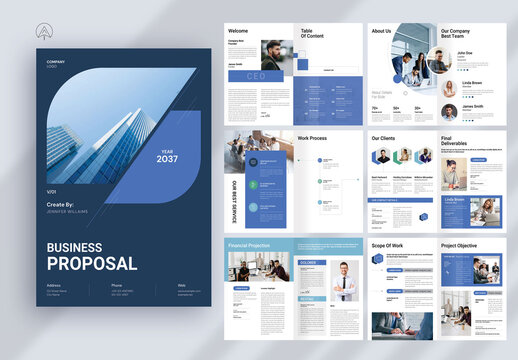 Business Proposal Brochure Template