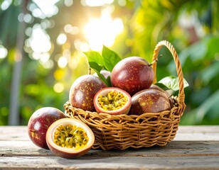 Generated image　パッションフルーツ