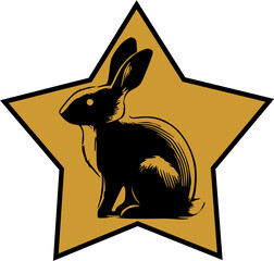 background ilustration rabbit