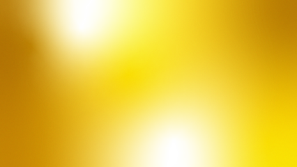 Golden yellow white orange abstract background. Warm gradient ombre blend. Soft blur glow light shimmer. Smooth transition tones. Bright luminous texture. Minimal luxury backdrop. Modern design.