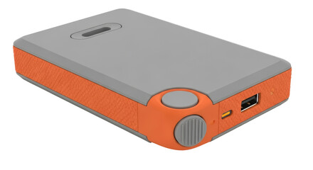 Fototapeta premium Isolated Power Bank Portable Charger