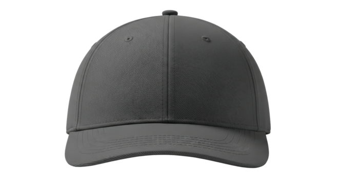 Isolated Gray baseball cap