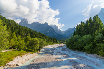 Hiking near Welsperg lake - Italy