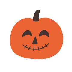 Halloween Spooky Pumpkin Cute Jack Lantern Face