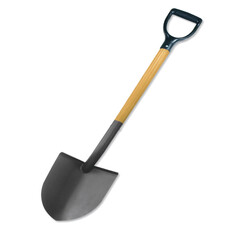 shovel isolated on white