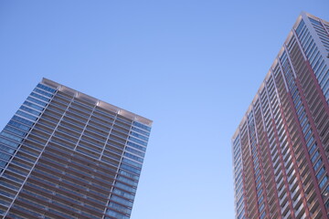 Obraz premium Skyscraper , High-rise apartment building