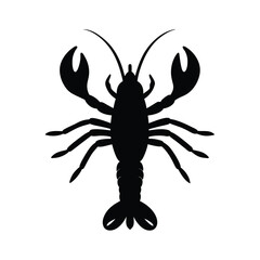 vector illustration of a crab