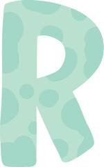 Hand drawn childish capital letters of English alphabet and numbers vector illustration. Funky ABC typography font, decorative preschool typeface, colorful graphic print for education and study