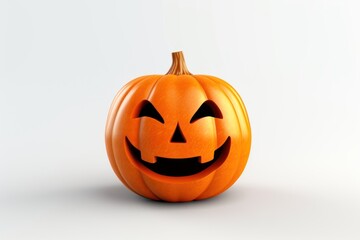 Halloween pumpkin vegetable plant.