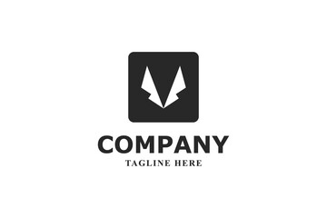 modern men and suits logo design