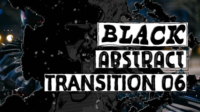 Black Abstract Transition 06