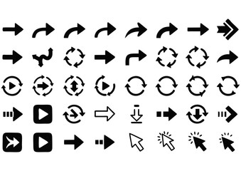 set of icons for web design