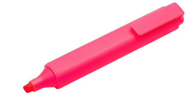 Isolated Pink Marker